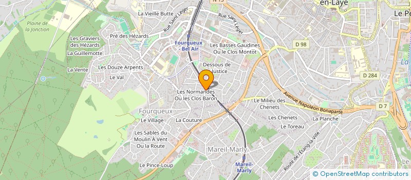 localisation de l'entreprise LAOUISSAT ET SES ENFANTS  SAINT-GERMAIN-EN-LAYE