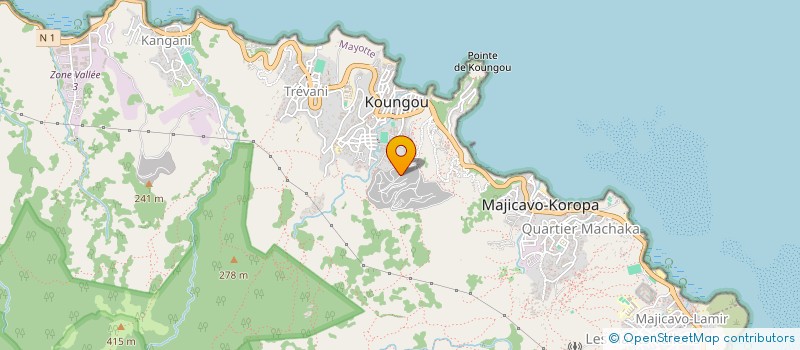 localisation de l'entreprise LAOULIYA à MAMOUDZOU