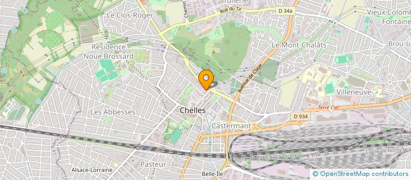 localisation de l'entreprise LAOVIM  CHELLES