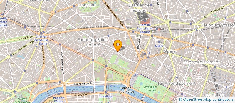 localisation de l'entreprise LAP 17 MANAGEMENT  PARIS