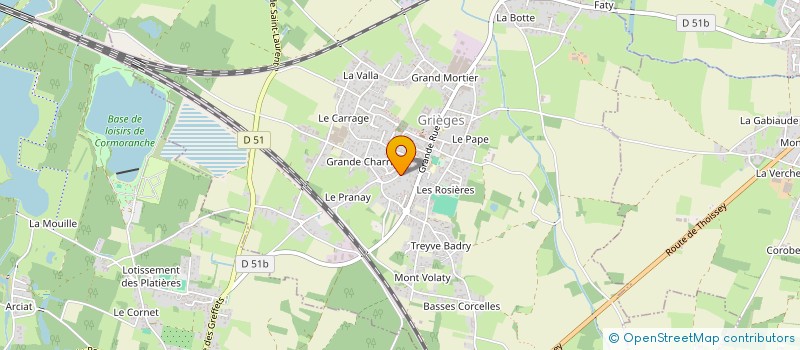 localisation de l'entreprise LAP  GRIEGES