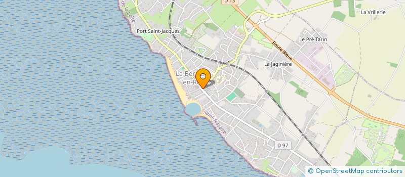 localisation de l'entreprise LAP  LA BERNERIE-EN-RETZ