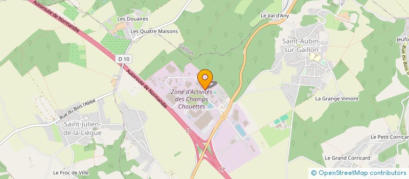 localisation de l'entreprise LAP-CAR WASH  SAINT-AUBIN-SUR-GAILLON