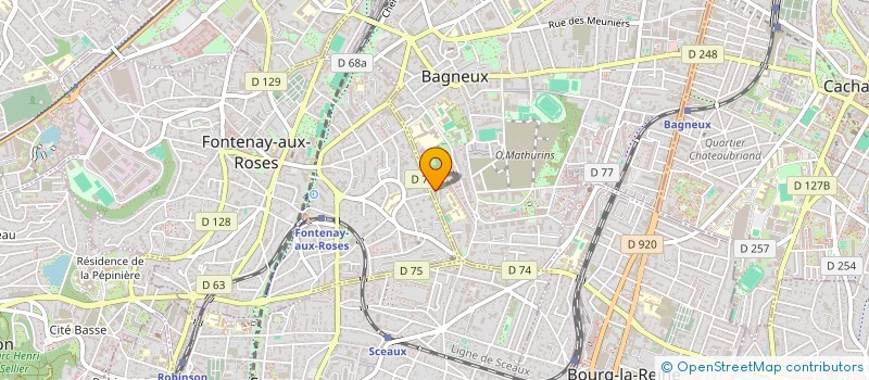 localisation de l'entreprise LAP&CO à BAGNEUX