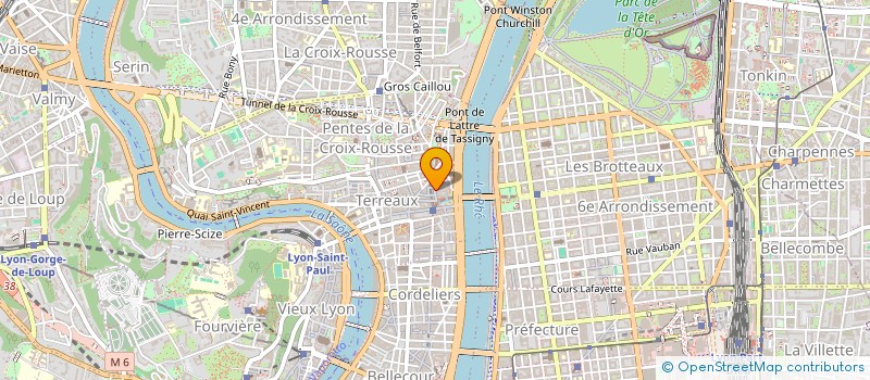 localisation de l'entreprise LAP DANCE à LYON