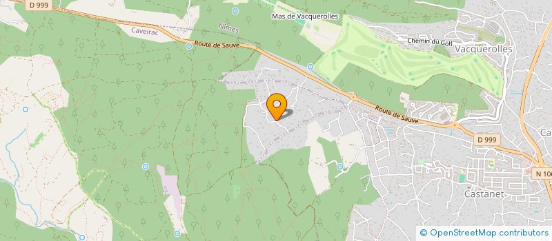 localisation de l'entreprise LAP IMMO  CAVEIRAC