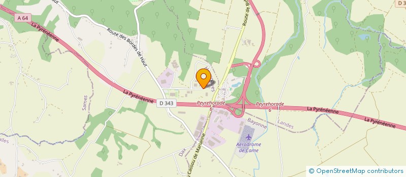 localisation de l'entreprise LAP-INVEST  HASTINGUES