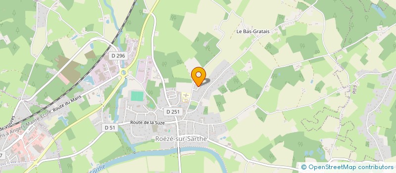 localisation de l'entreprise LAP'S RACING KART  ROEZE-SUR-SARTHE