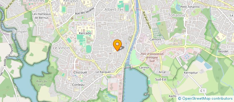 localisation de l'entreprise LAPA à VANNES
