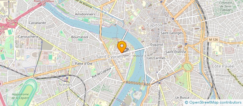 localisation de l'entreprise LAPA ET FILS  TOULOUSE