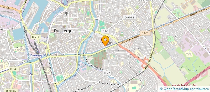 localisation de l'entreprise LAPA PINADE à DUNKERQUE