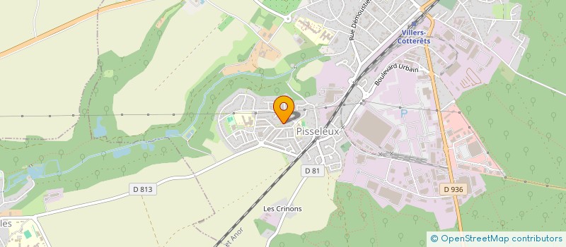 localisation de l'entreprise LAPAC à VILLERS-COTTERETS