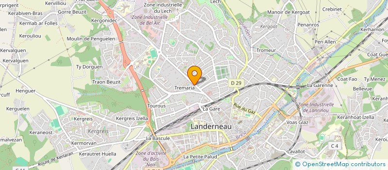 localisation de l'entreprise LAPAIRE2CHARENTAISES à LANDERNEAU