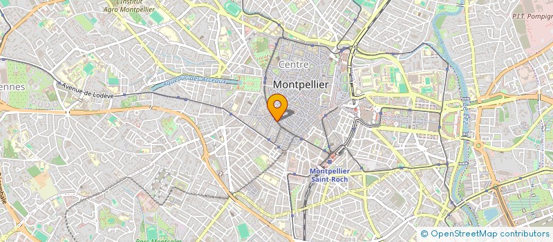 localisation de l'entreprise LAPALM à MONTPELLIER