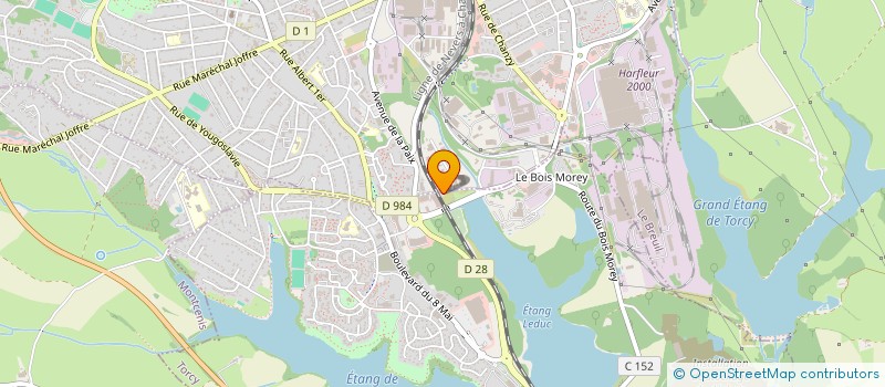 localisation de l'entreprise LAPAMA  TORCY