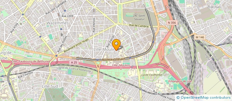 localisation de l'entreprise LAPARTALIL à LILLE