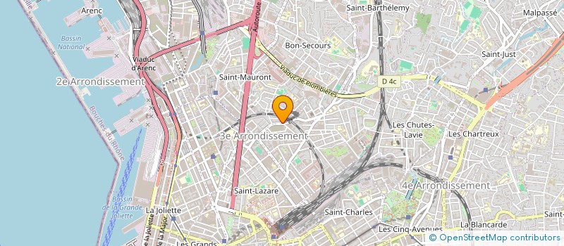 localisation de l'entreprise LAPC à MARSEILLE