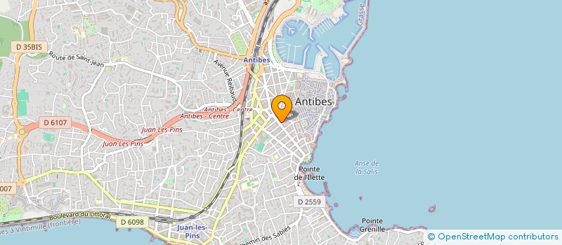 localisation de l'entreprise LAPCO DES DRS PAIDASSI ET COLAS-RIBAS à ANTIBES