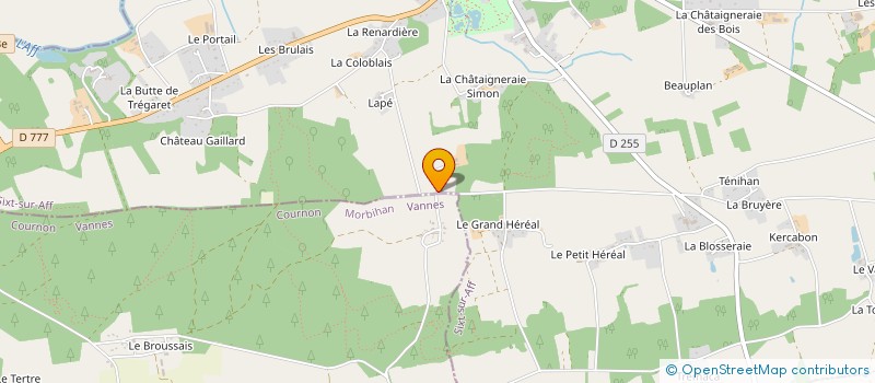 localisation de l'entreprise LAPE  SIXT-SUR-AFF