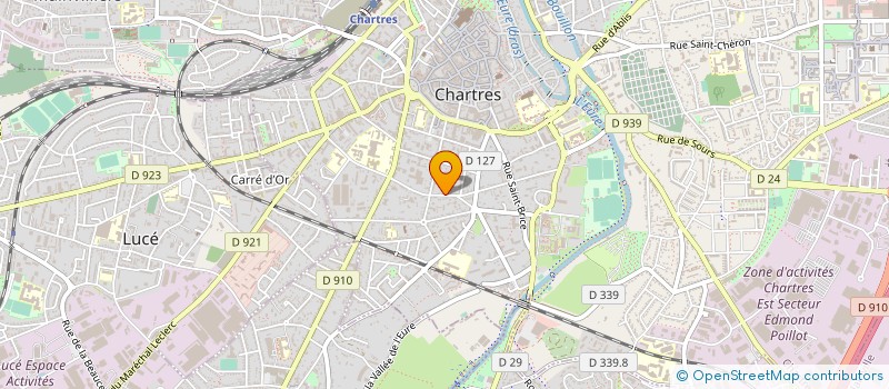 localisation de l'entreprise LAPEINE à CHARTRES