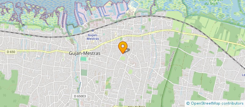 localisation de l'entreprise LAPEINT  GUJAN-MESTRAS