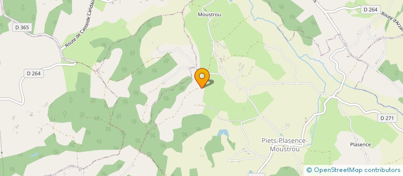 localisation de l'entreprise LAPELLE LOCATION  PIETS-PLASENCE-MOUSTROU