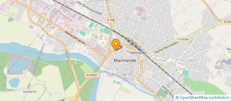 localisation de l'entreprise LAPERCHE IMMOBILIER à MARMANDE