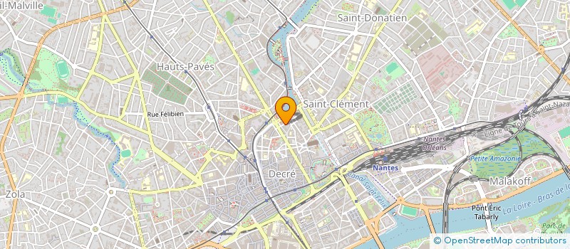 localisation de l'entreprise LAPERDRIX IMMOBILIER à NANTES