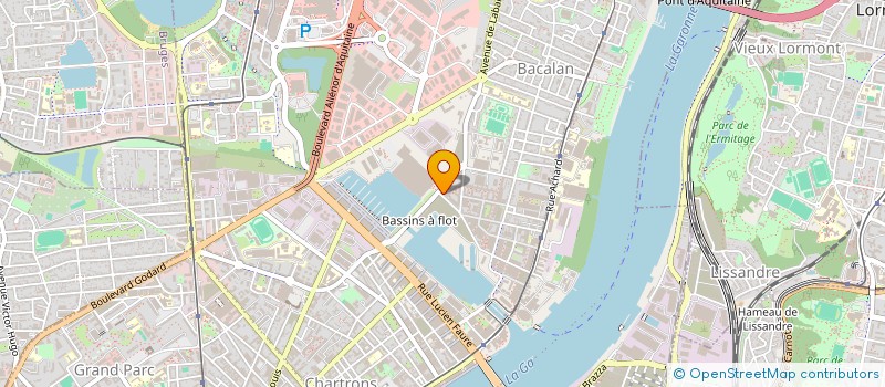 localisation de l'entreprise LAPEROUSE IMMOBILIER  BORDEAUX