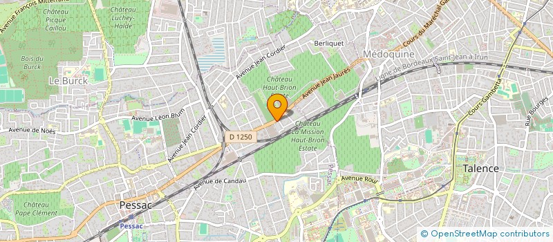 localisation de l'entreprise LAPEYRADE IMMOBILIER  PESSAC