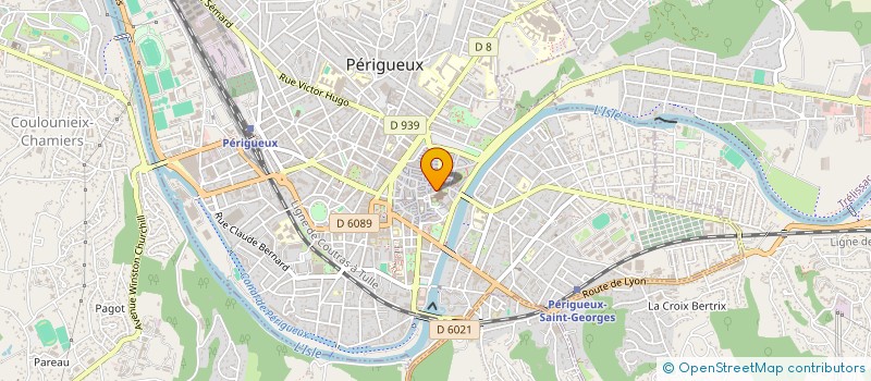 localisation de l'entreprise LAPEYRONNIE PERE ET FILS à PERIGUEUX