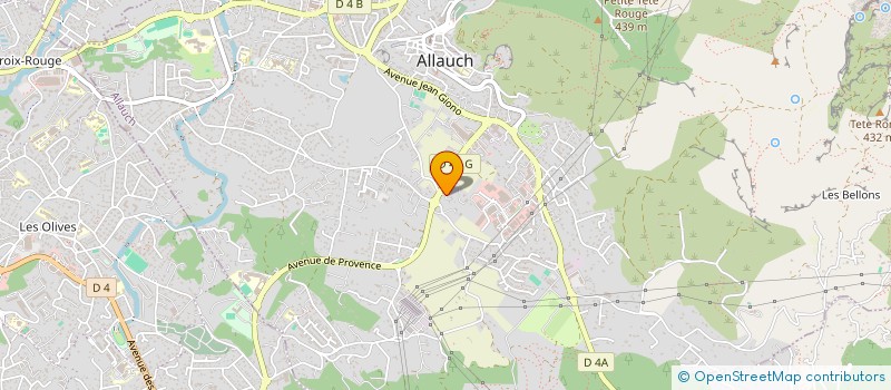 localisation de l'entreprise LAPHAL INDUSTRIES à ALLAUCH