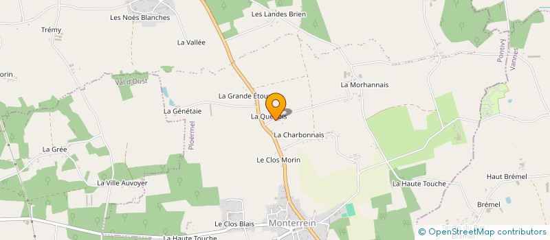 localisation de l'entreprise LAPHE BENSYLPAT  PLOERMEL