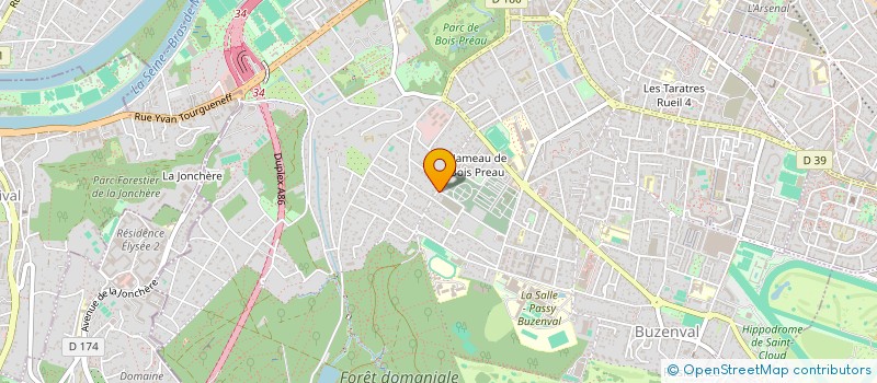 localisation de l'entreprise LAPIDEA à RUEIL-MALMAISON