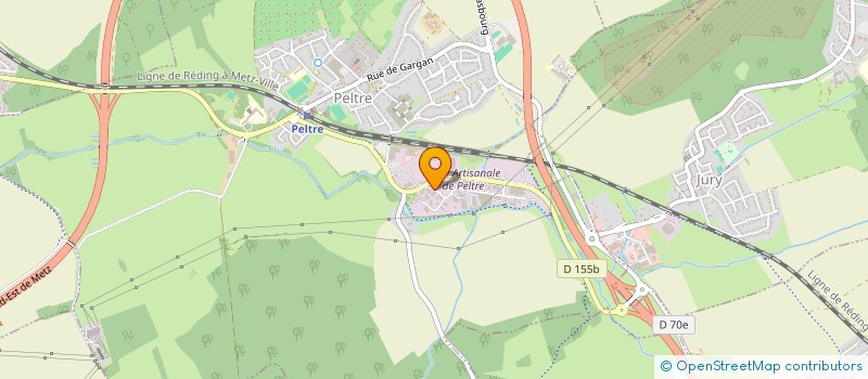localisation de l'entreprise LAPIERRE  PELTRE