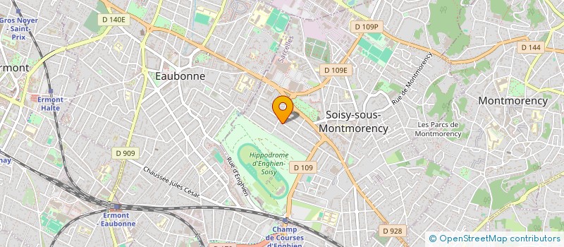 localisation de l'entreprise LAPILLIS  PONTOISE