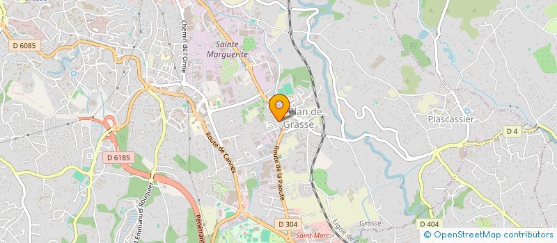 localisation de l'entreprise LAPILS à GRASSE