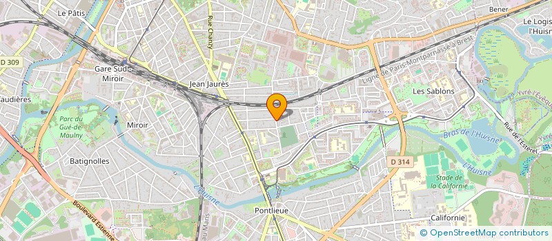 localisation de l'entreprise LAPIMO  LE MANS