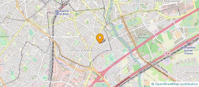 localisation de l'entreprise LAPIN à MONTPELLIER