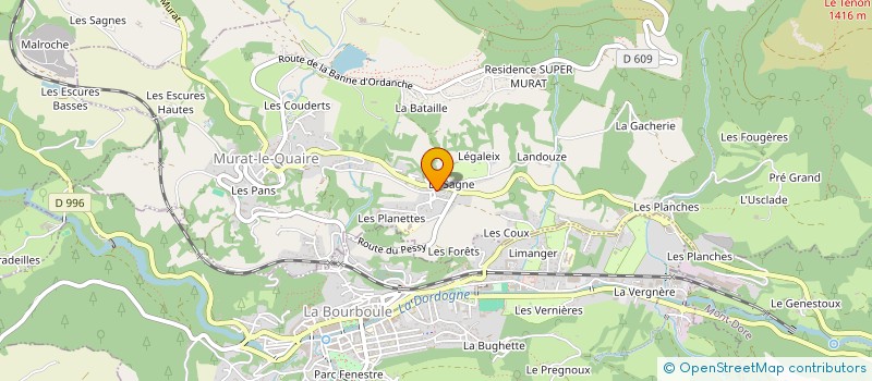 localisation de l'entreprise LAPINTE  CLERMONT-FERRAND