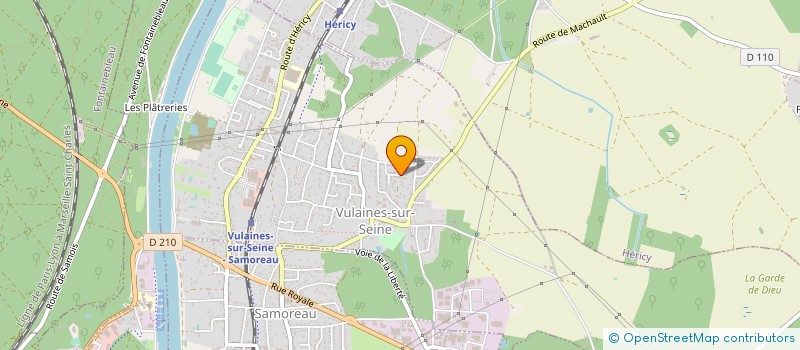 localisation de l'entreprise LAPIS-LAZULI  VULAINES-SUR-SEINE