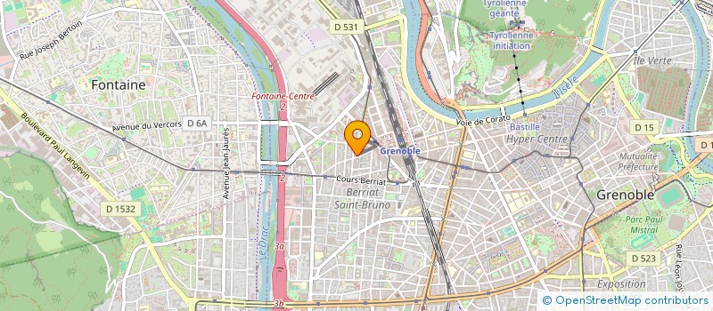 localisation de l'entreprise LAPIVEGA  GRENOBLE