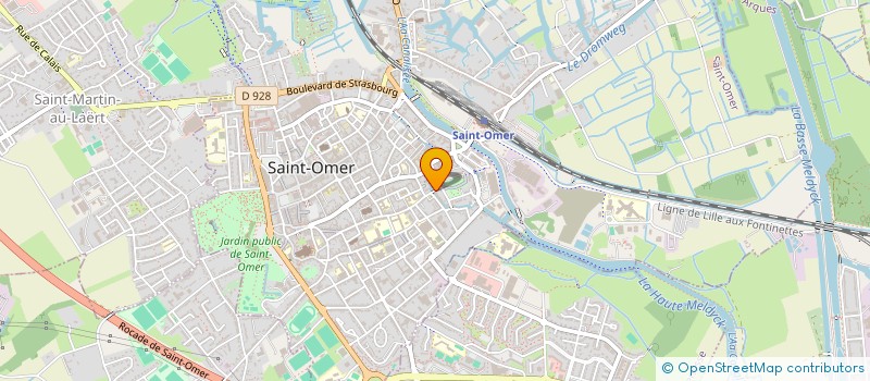 localisation de l'entreprise LAPKI  SAINT-OMER