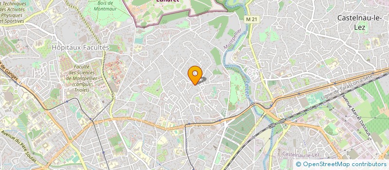 localisation de l'entreprise LAPLACE à MONTPELLIER