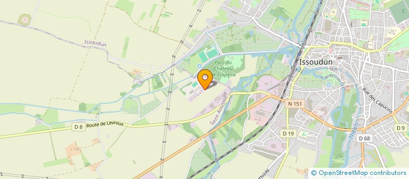 localisation de l'entreprise LAPLAINE COUVERTURE à SAINT-AOUSTRILLE