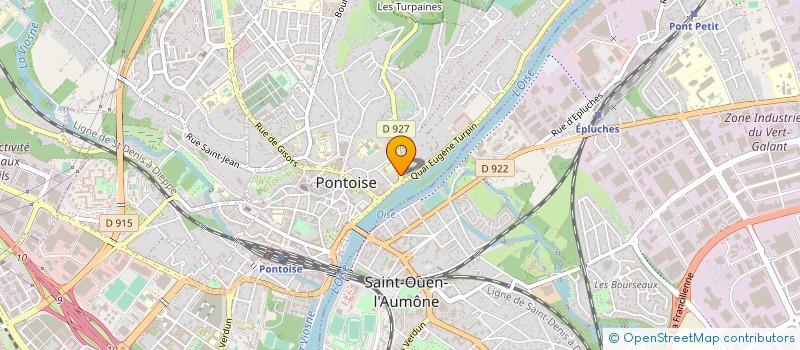 localisation de l'entreprise LAPLAINE SPECIALITES  PONTOISE