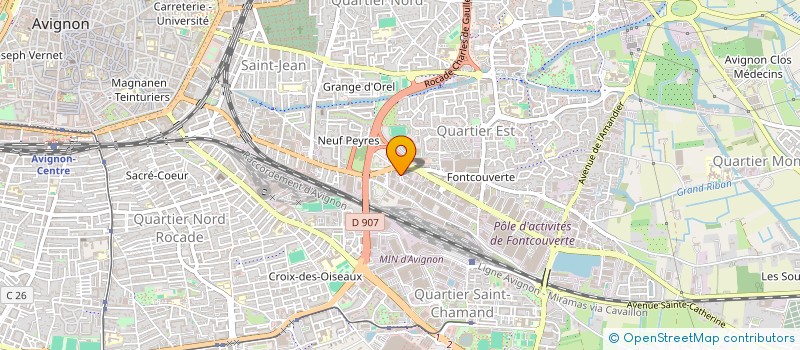 localisation de l'entreprise LAPLAUD SOC  AVIGNON