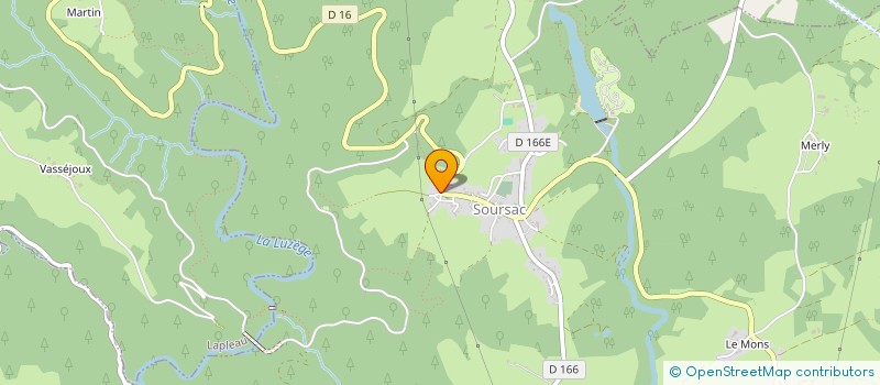 localisation de l'entreprise LAPLEAU COCHONNET CLUB  LAPLEAU