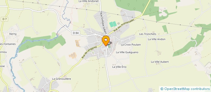 localisation de l'entreprise LAPLIM à PLELO