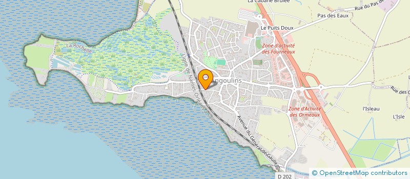 localisation de l'entreprise LAPOOSIK  ANGOULINS